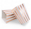 Rose Gold Popkornbegre, 8 stk