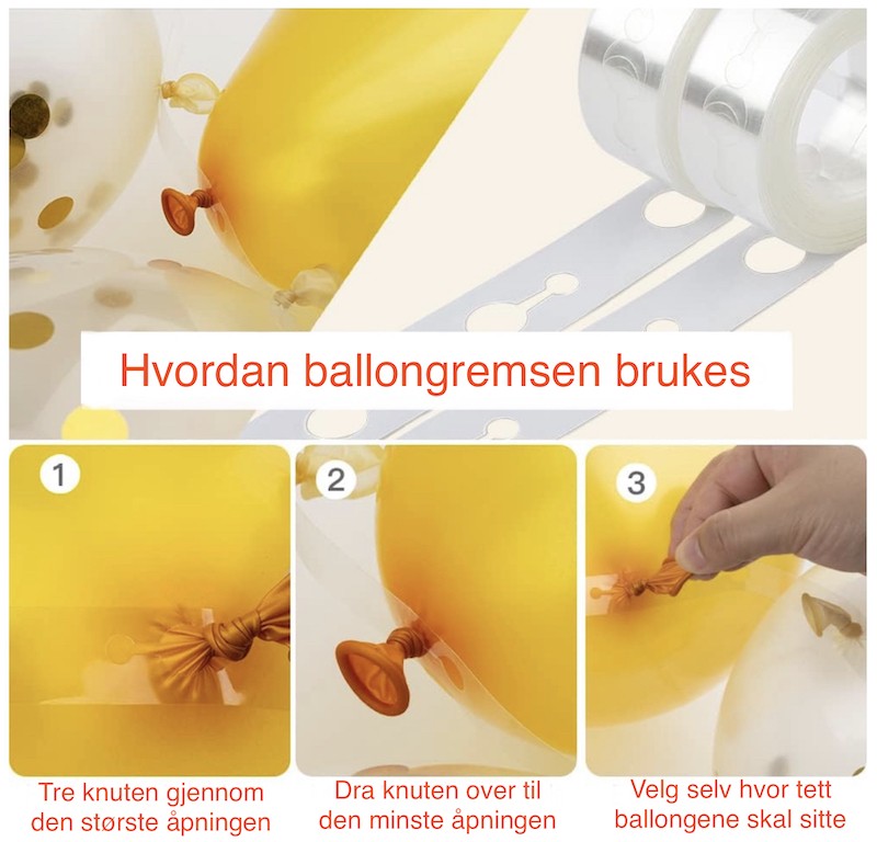 Ballongremse, 5 meter