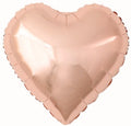 Rose Gold Foliehjerte