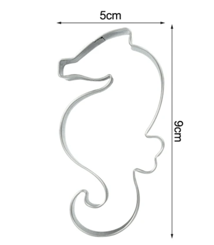 Havfrue Kakeutstikkere, 3 stk