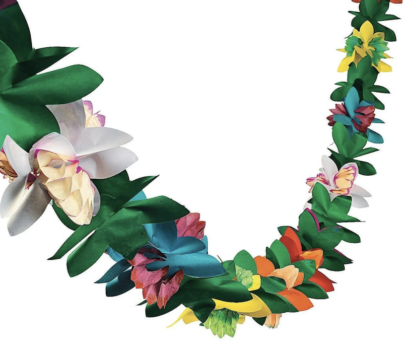 Papirgirlander Hawaii