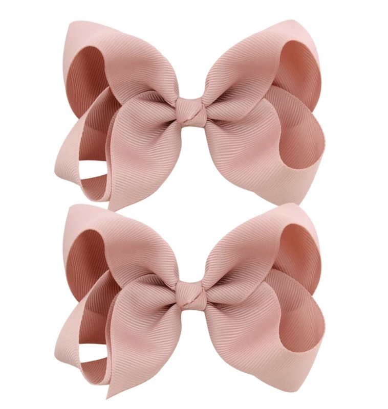 Rose Gold Hårspenner med Sløyfe