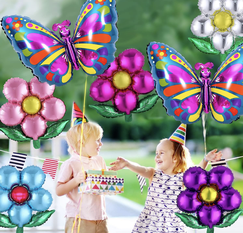 Sommerfugl Folieballong