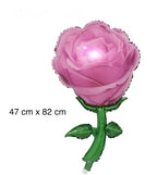 Rosa Rose Folieballong