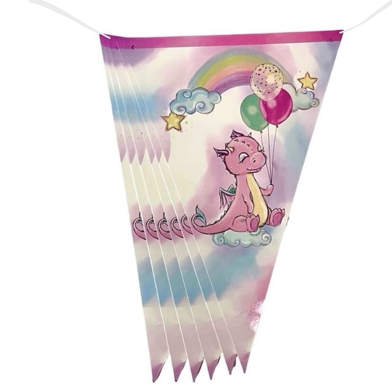 Lille Dino Pappbanner