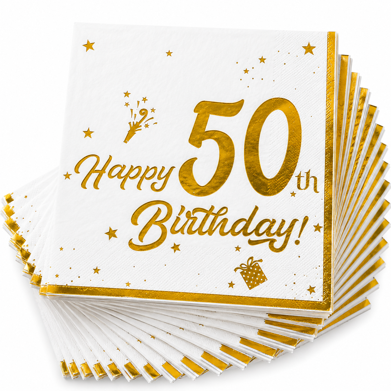 Servietter, 50 år