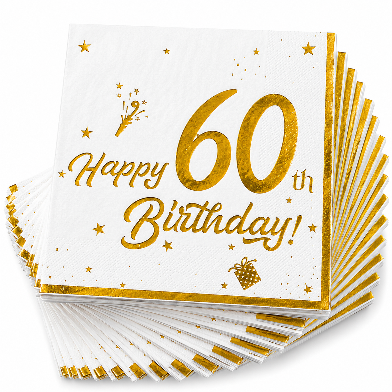 Servietter, 60 år