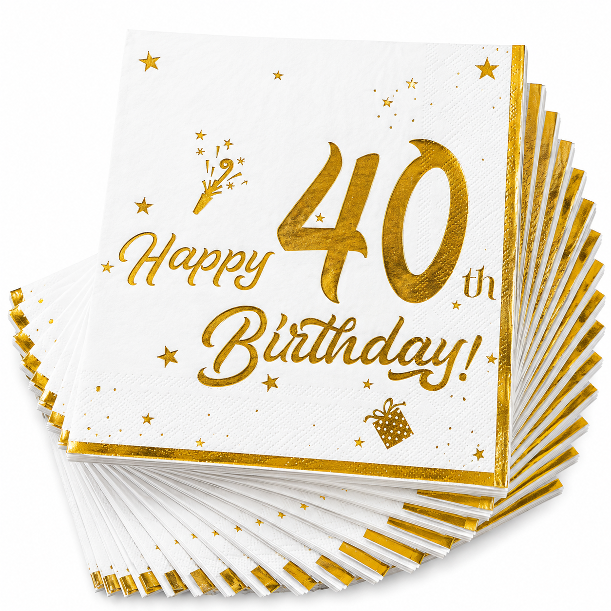 Servietter, 40 år