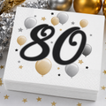 Servietter, 80 år
