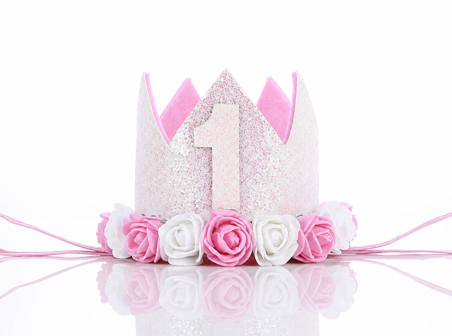Prinsessekrone 1 år, Hvit