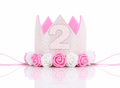 Prinsessekrone 2 år, Hvit