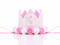 Prinsessekrone 3 år, Hvit