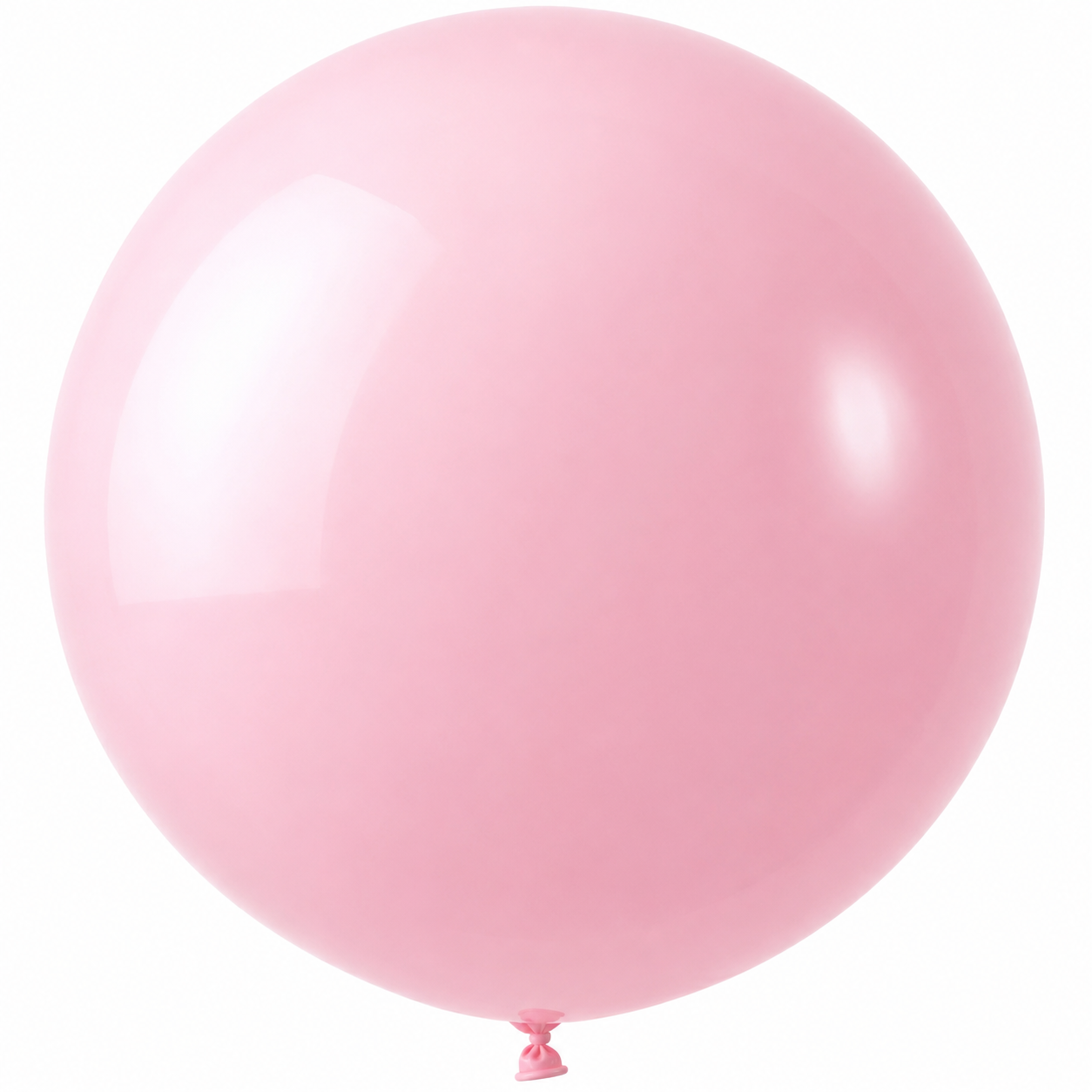 Stor Lyserosa Latexballong