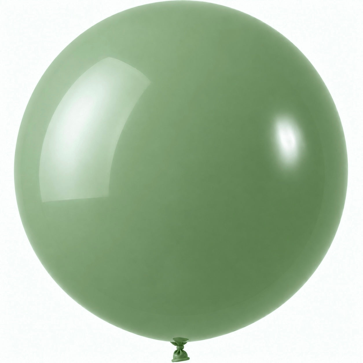 Stor Avocado Green Latexballong