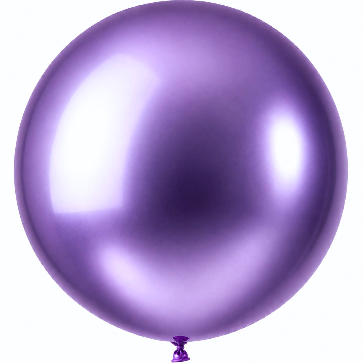 Stor Lilla Metallic Ballong