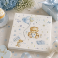 Babyshower Papirservietter, Blå