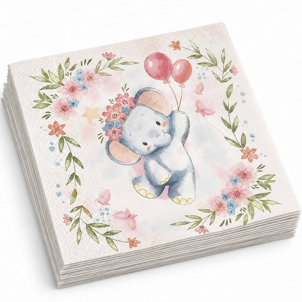 Liten Elefant Papirservietter