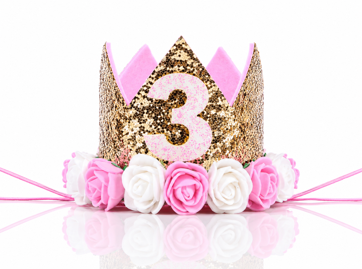 Gull Prinsessekrone, 3 år