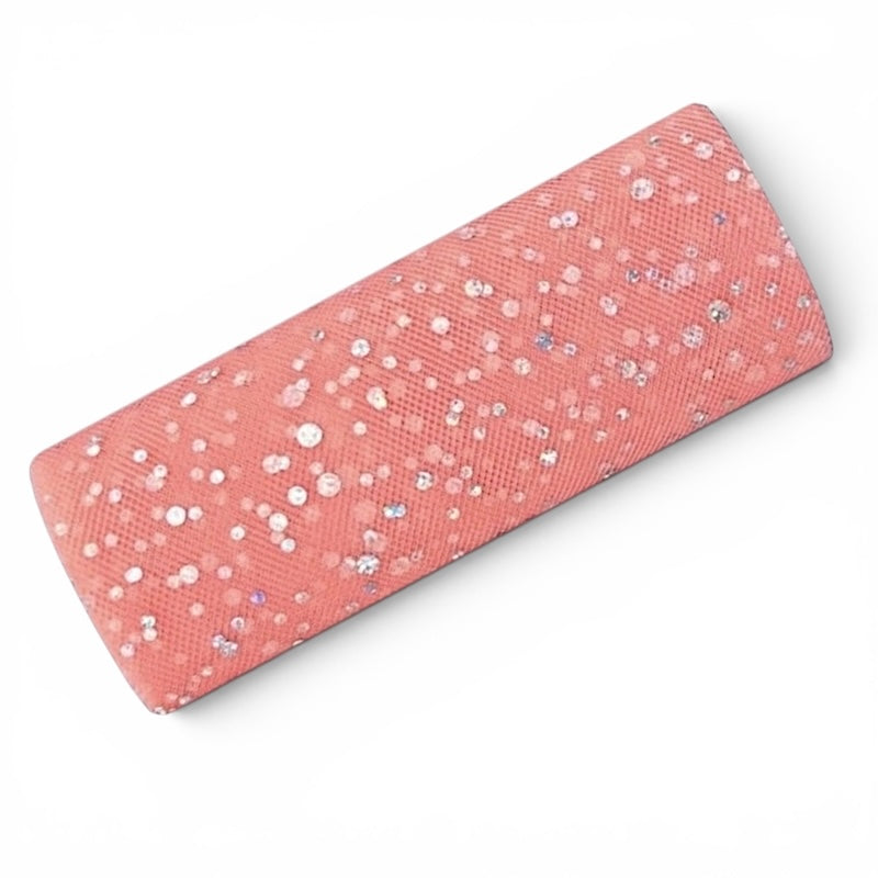 Organza Bordløper, Peach