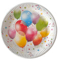 Papptallerkener med Ballonger