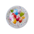 Papptallerkener med Ballonger