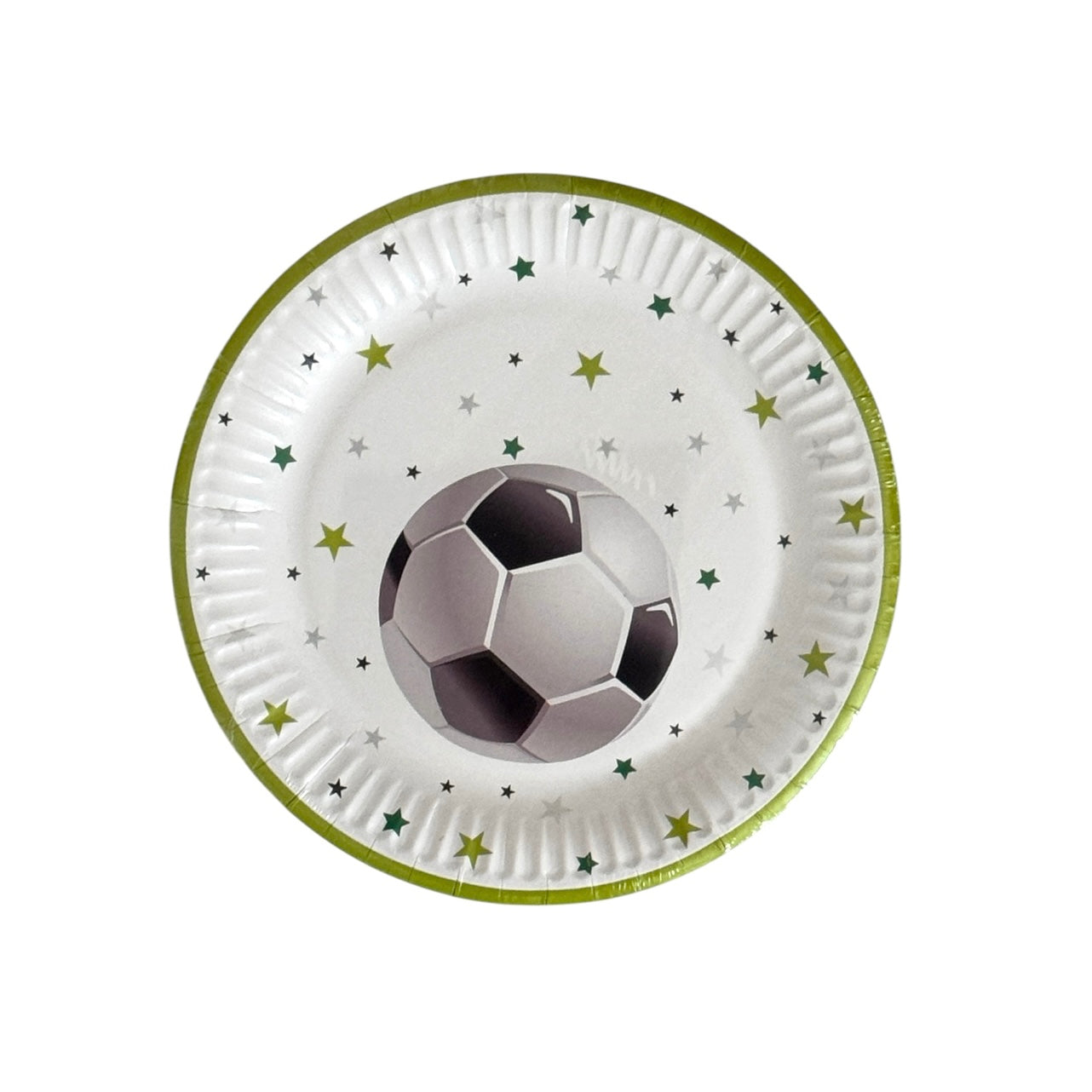 Fotball Papptallerkener