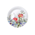 Sommerblomster Papptallerkener