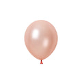 Miniatyr Rose Gold latexballong
