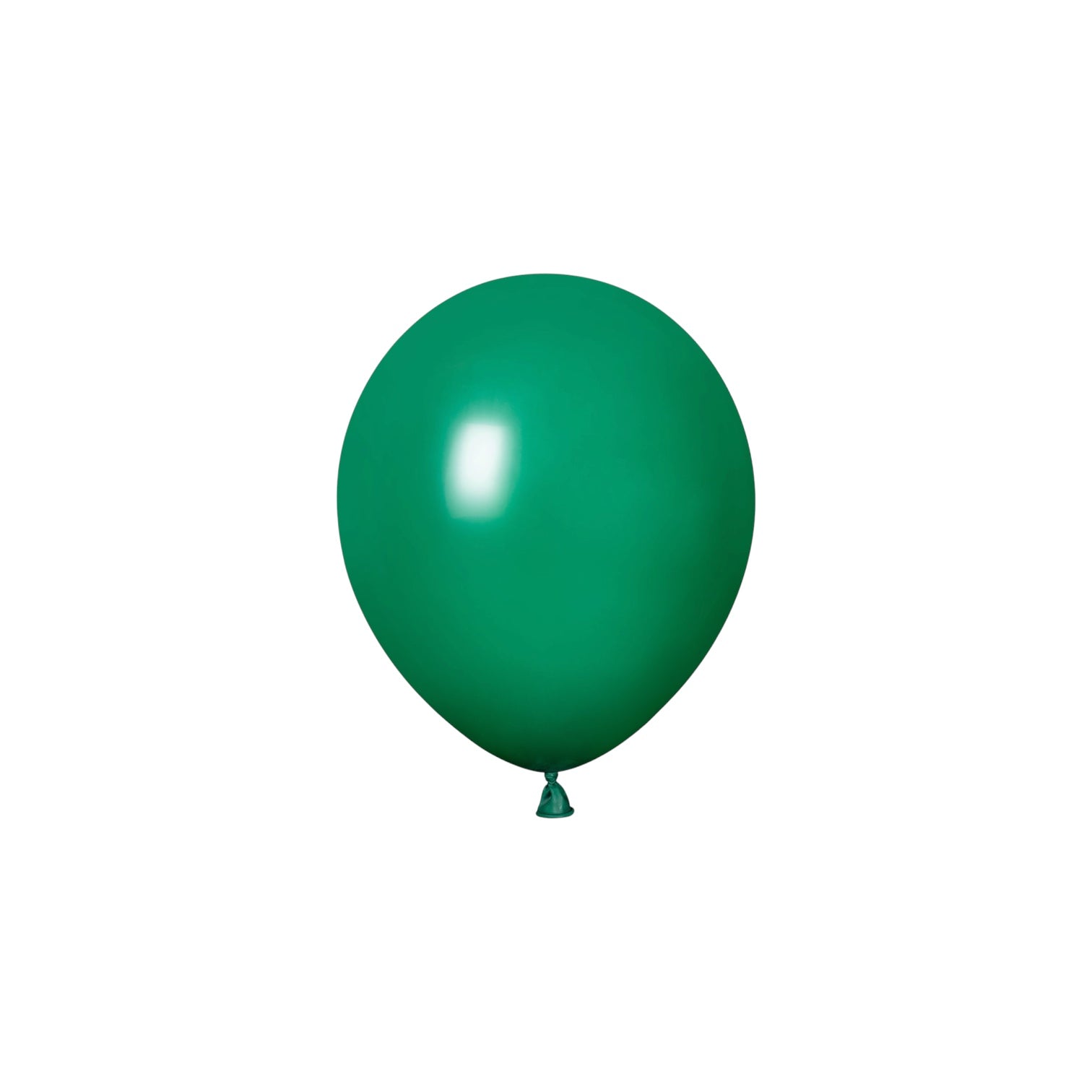Miniatyr Grønn latexballong