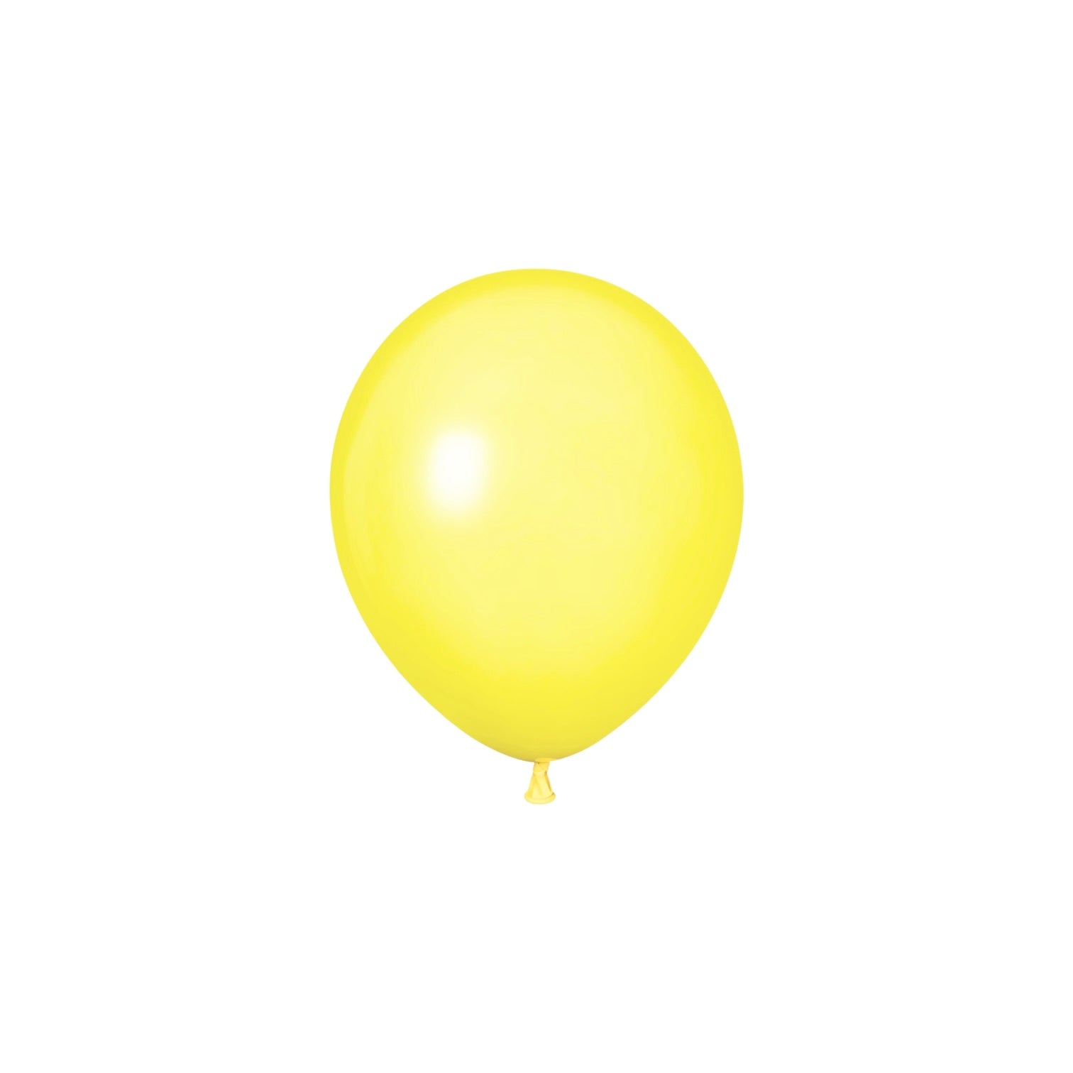 Miniatyr Gul latexballong
